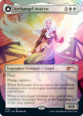 Archangel Avacyn // Avacyn, the Purifier (Borderless) [Secret Lair: From Cute to Brute] | Dumpster Cat Games