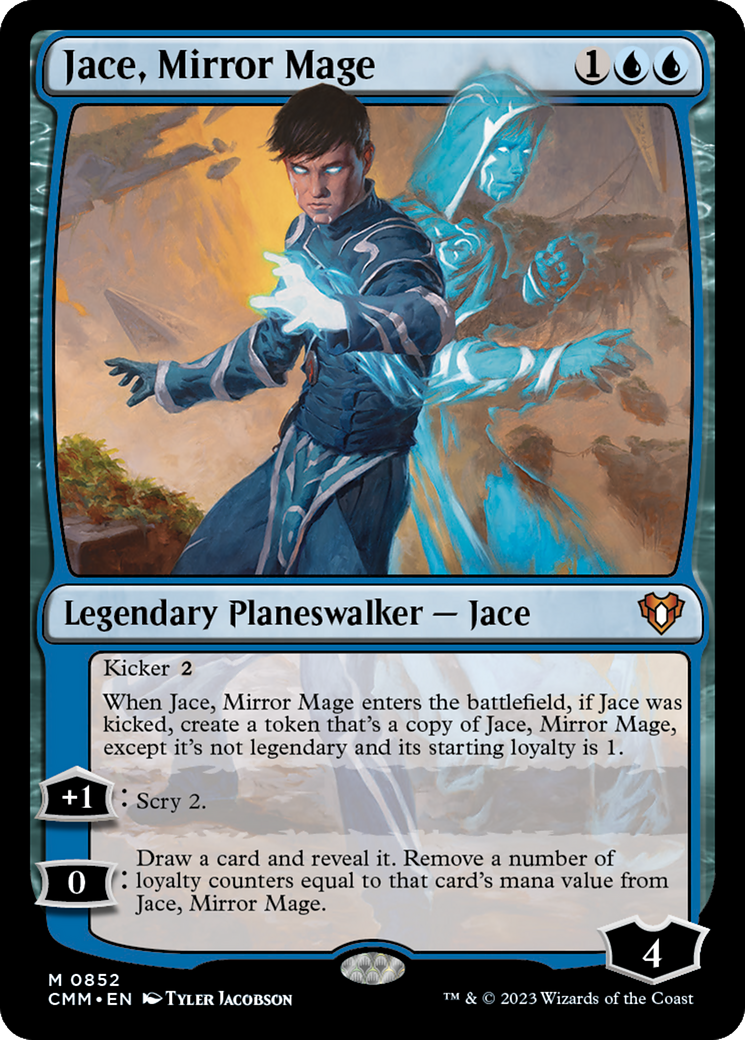 Jace, Mirror Mage [Commander Masters] | Dumpster Cat Games