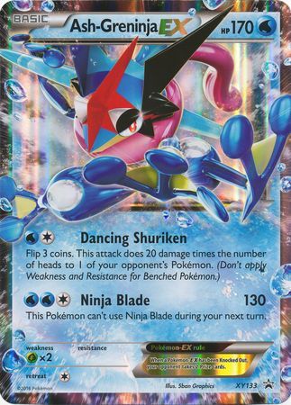 Ash-Greninja EX (XY133) (Jumbo Card) [XY: Black Star Promos] | Dumpster Cat Games