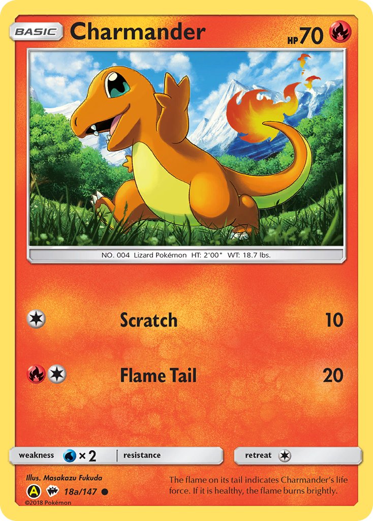 Charmander (18a/147) [Alternate Art Promos] | Dumpster Cat Games