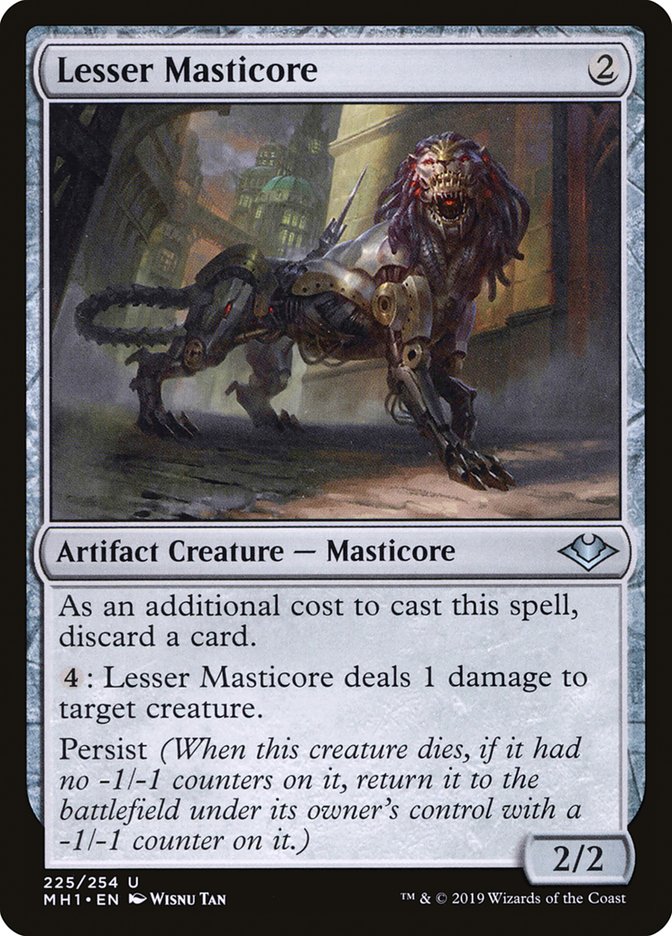 Lesser Masticore [Modern Horizons] | Dumpster Cat Games