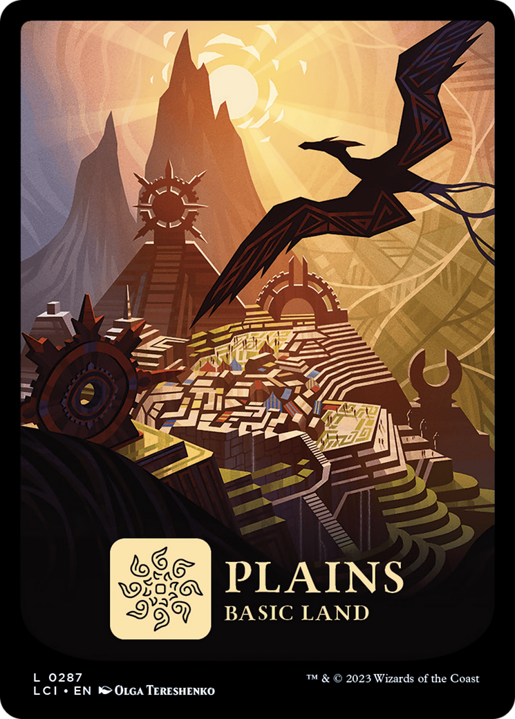 Plains (0287) [The Lost Caverns of Ixalan] | Dumpster Cat Games