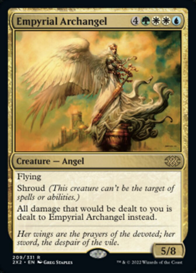 Empyrial Archangel [Double Masters 2022] | Dumpster Cat Games