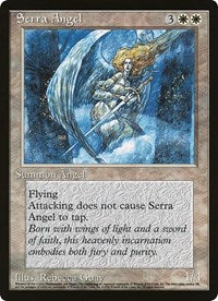 Serra Angel [alternate art] (Oversized) [Oversize Cards] | Dumpster Cat Games