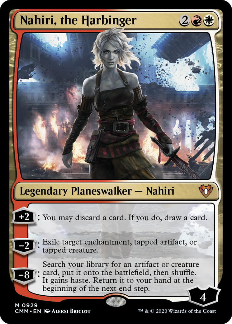 Nahiri, the Harbinger [Commander Masters] | Dumpster Cat Games