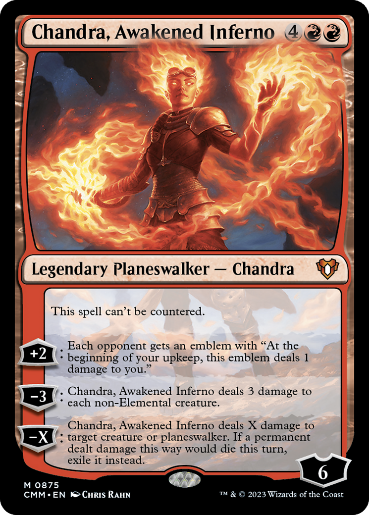 Chandra, Awakened Inferno [Commander Masters] | Dumpster Cat Games