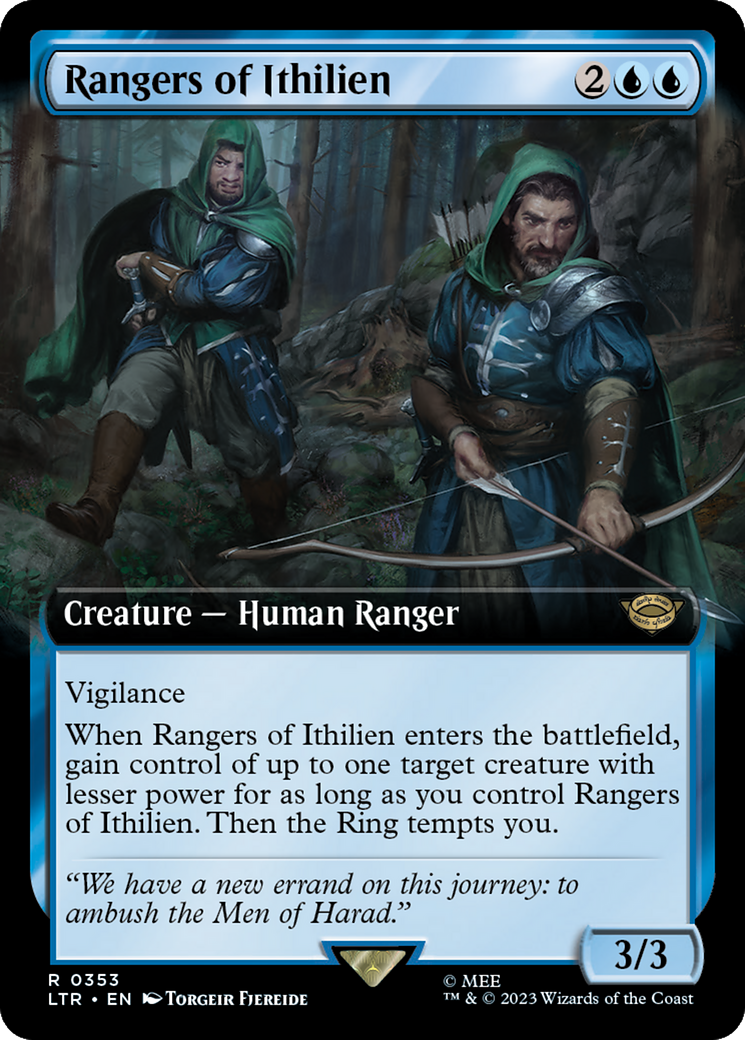 Rangers of Ithilien (Extended Art) [The Lord of the Rings: Tales of Middle-Earth] | Dumpster Cat Games