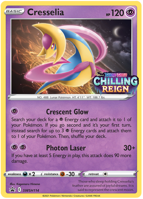 Cresselia (SWSH114) [Sword & Shield: Black Star Promos] | Dumpster Cat Games