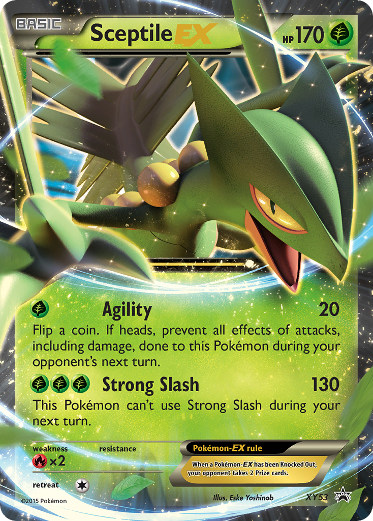 Sceptile EX (XY53) [XY: Black Star Promos] | Dumpster Cat Games