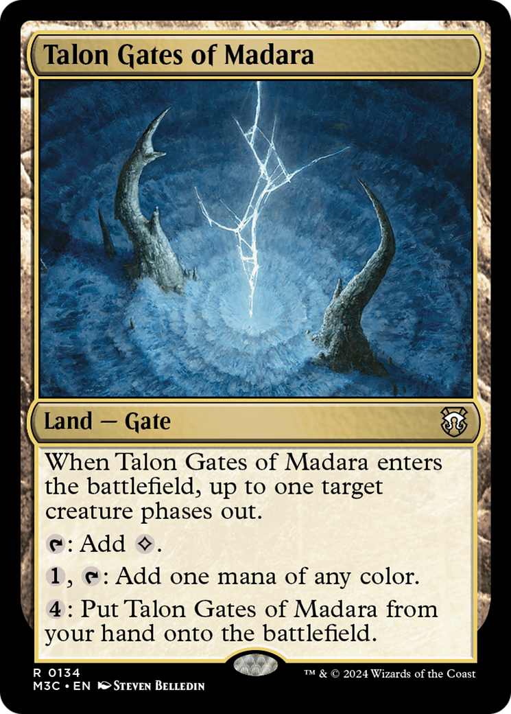 Talon Gates of Madara (Extended Art) [Modern Horizons 3 Commander] | Dumpster Cat Games