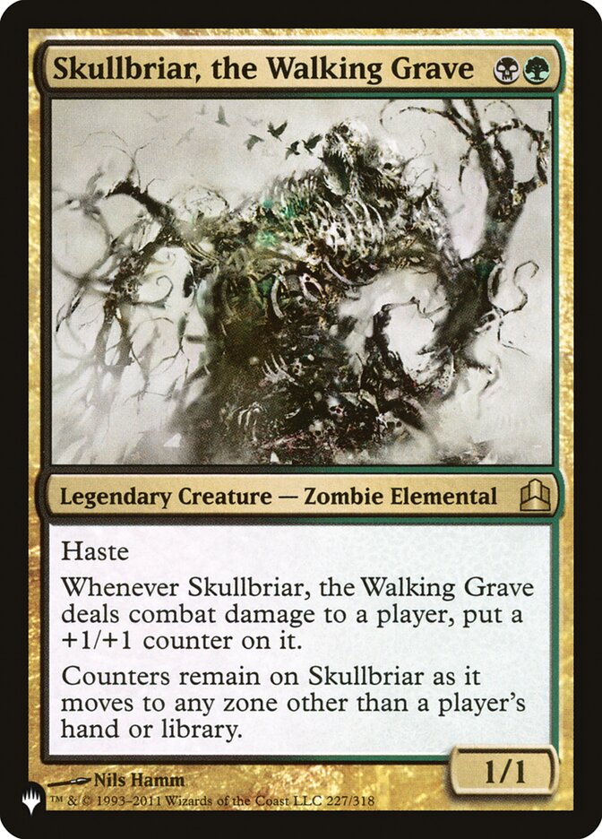 Skullbriar, the Walking Grave [The List] | Dumpster Cat Games