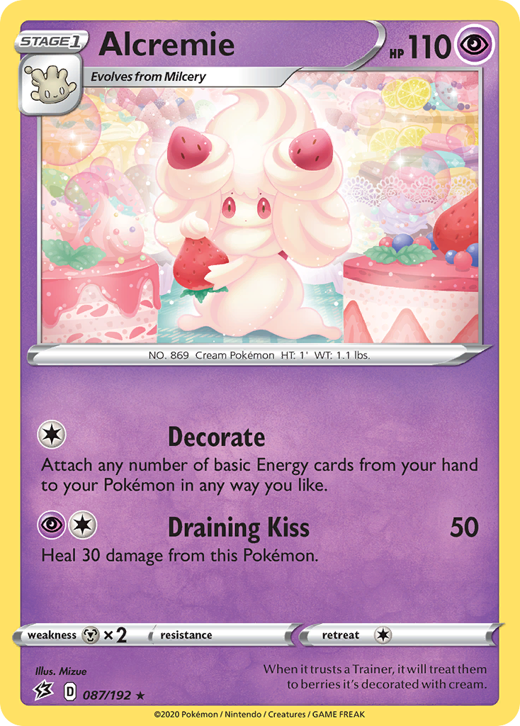 Alcremie (087/192) [Sword & Shield: Rebel Clash] | Dumpster Cat Games