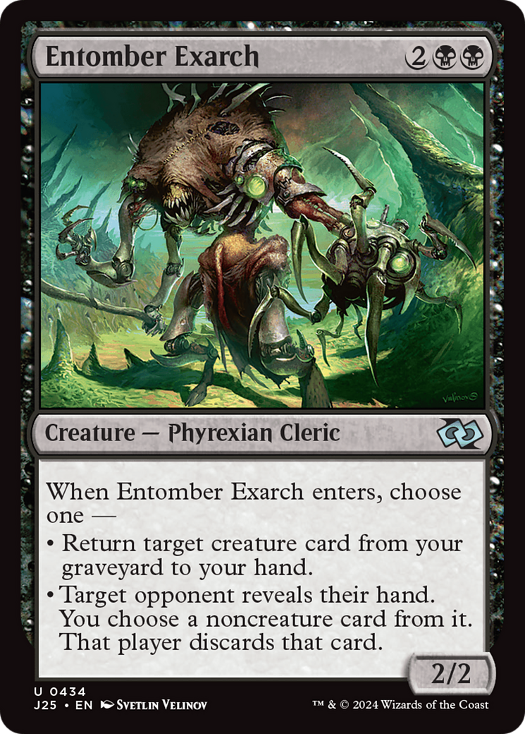 Entomber Exarch [Foundations Jumpstart] | Dumpster Cat Games