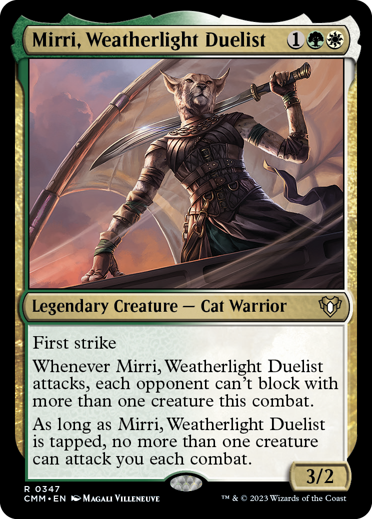 Mirri, Weatherlight Duelist [Commander Masters] | Dumpster Cat Games