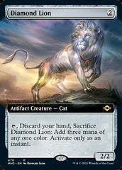 Diamond Lion (Extended Art) [Modern Horizons 2] | Dumpster Cat Games