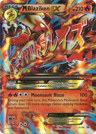 M Blaziken EX (XY86) (Jumbo Card) [XY: Black Star Promos] | Dumpster Cat Games