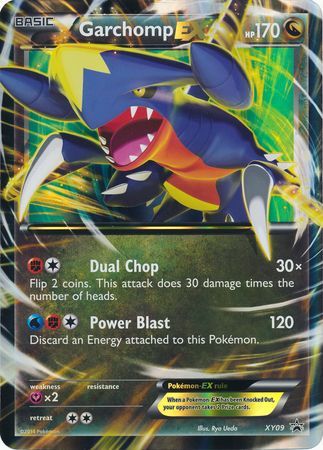 Garchomp EX (XY09) (Jumbo Card) [XY: Black Star Promos] | Dumpster Cat Games