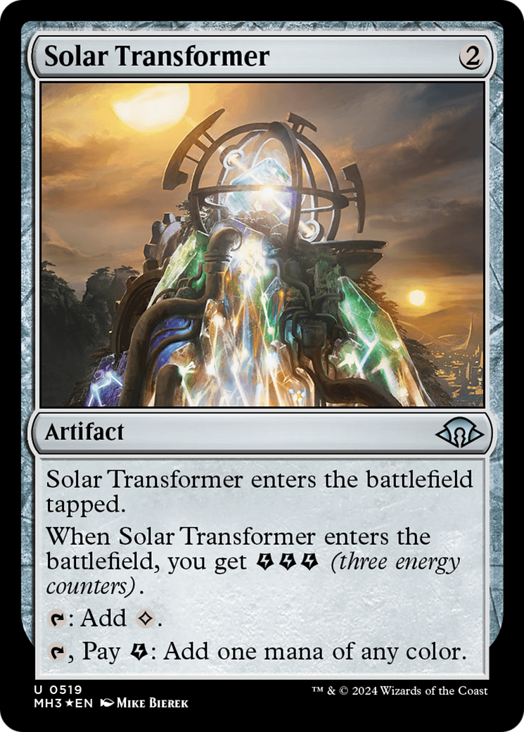 Solar Transformer (Ripple Foil) [Modern Horizons 3] | Dumpster Cat Games