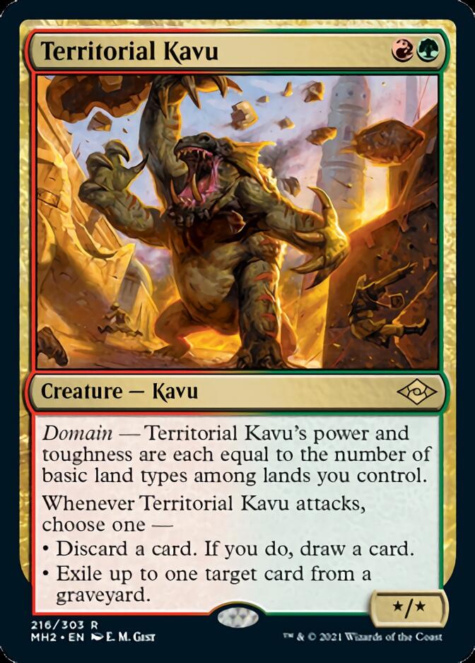 Territorial Kavu [Modern Horizons 2] | Dumpster Cat Games