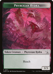 Phyrexian Myr // Phyrexian Hydra (11) Double-Sided Token [March of the Machine Tokens] | Dumpster Cat Games