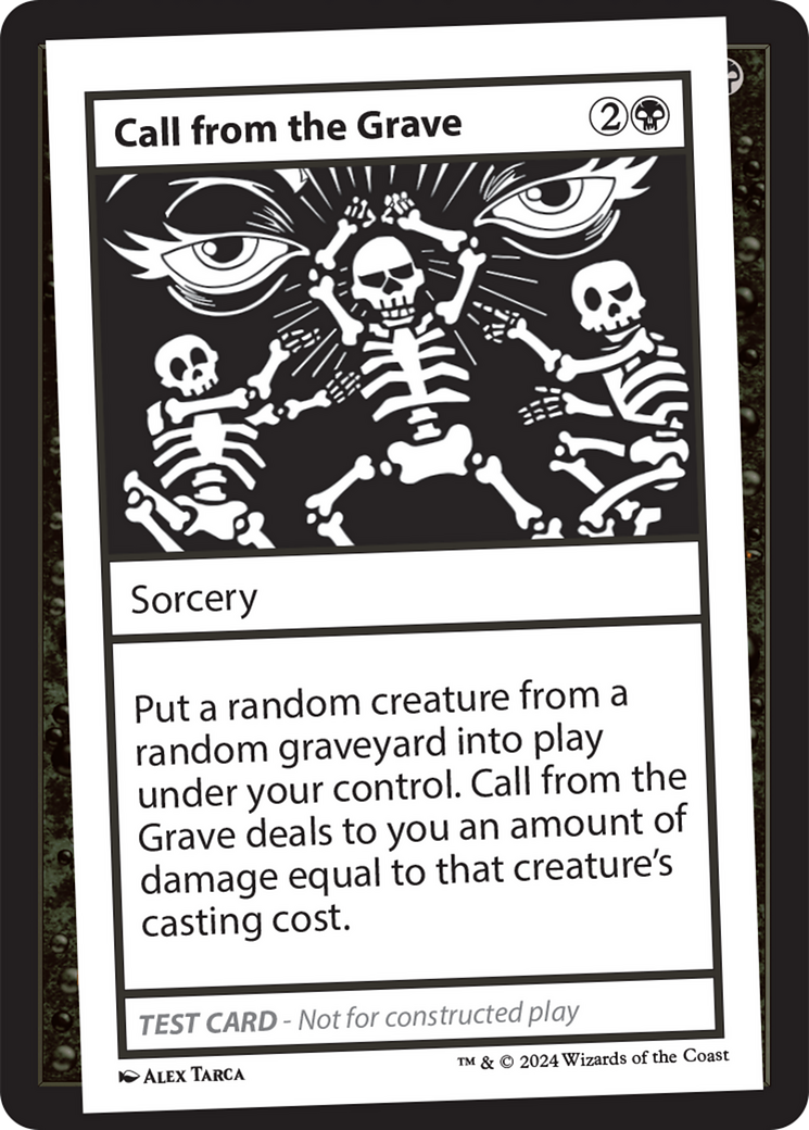 Call from the Grave [Mystery Booster 2 Playtest Cards] | Dumpster Cat Games