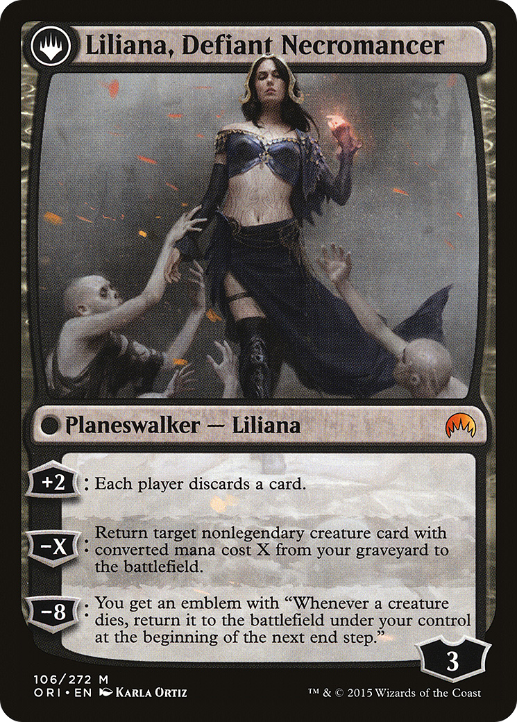 Liliana, Heretical Healer // Liliana, Defiant Necromancer [Secret Lair: From Cute to Brute] | Dumpster Cat Games