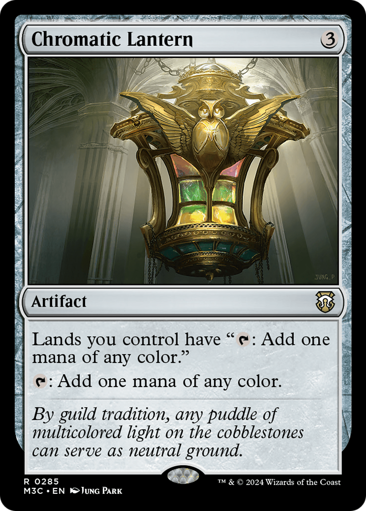 Chromatic Lantern (Ripple Foil) [Modern Horizons 3 Commander] | Dumpster Cat Games