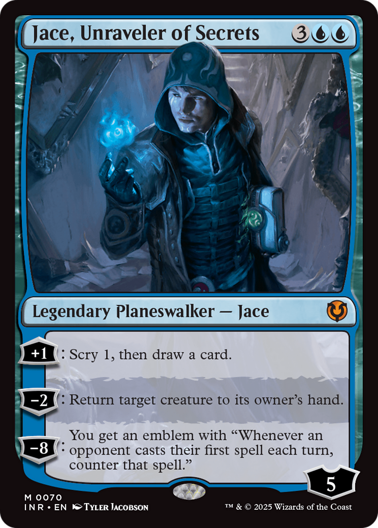 Jace, Unraveler of Secrets [Innistrad Remastered] | Dumpster Cat Games