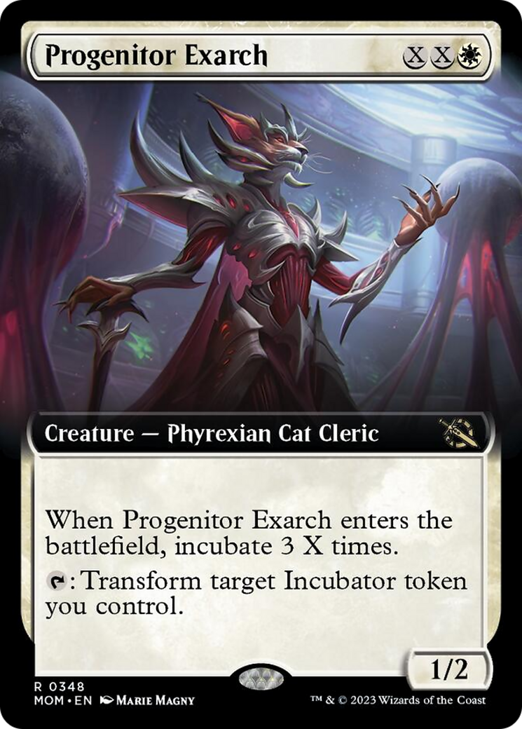 Progenitor Exarch (Extended Art) [March of the Machine] | Dumpster Cat Games