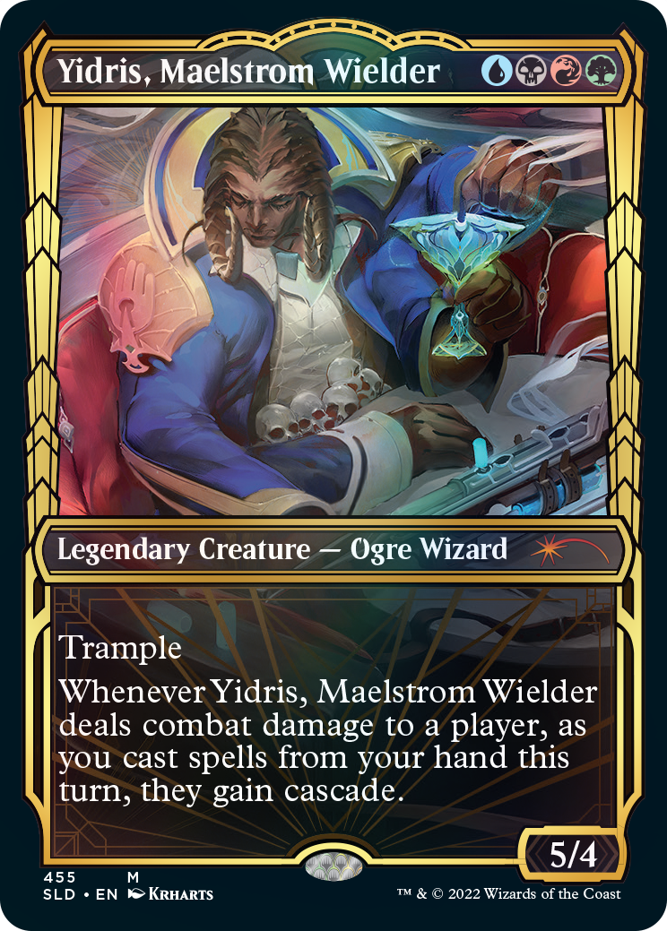 Yidris, Maelstrom Wielder (Showcase Gilded Foil) [Secret Lair Drop Series] | Dumpster Cat Games