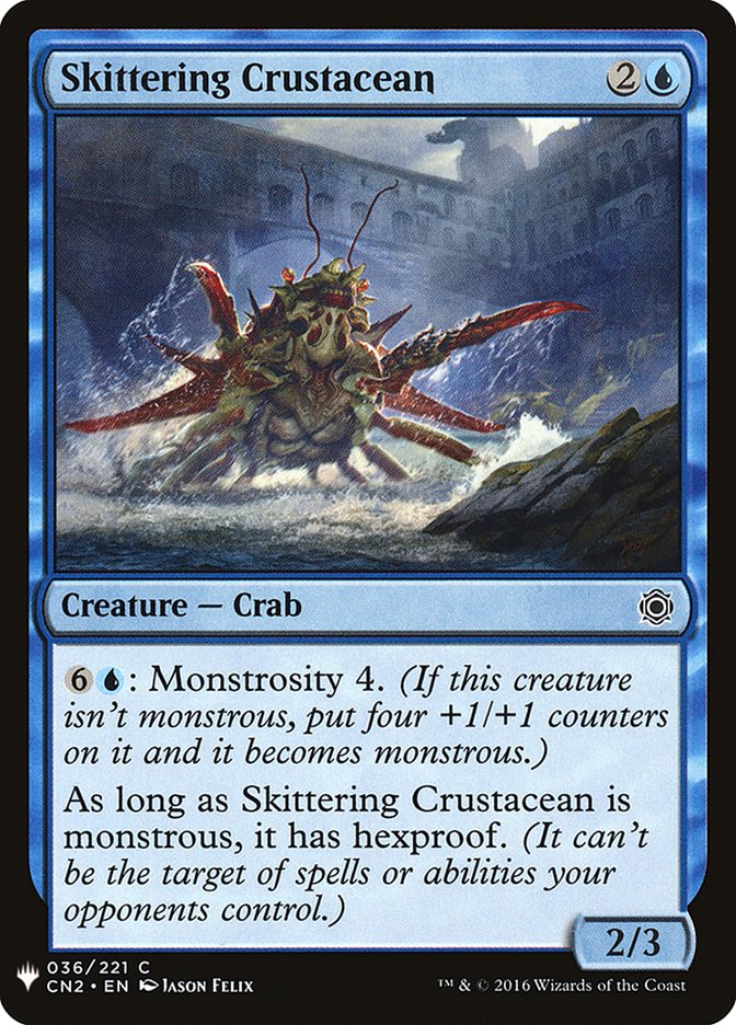 Skittering Crustacean [Mystery Booster] | Dumpster Cat Games