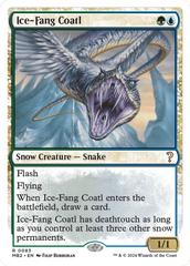 Ice-Fang Coatl (White Border) [Mystery Booster 2] | Dumpster Cat Games