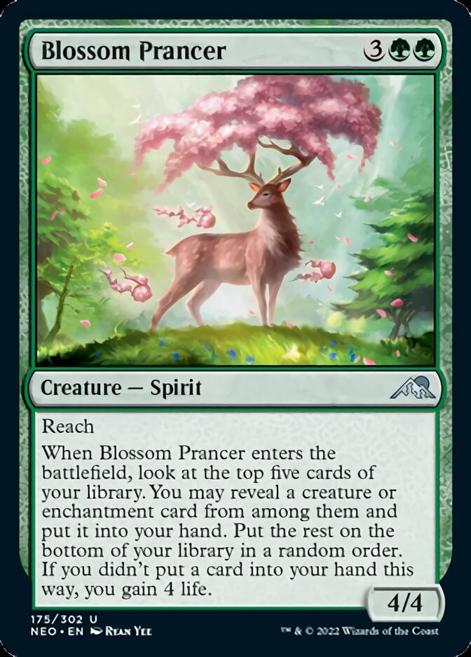 Blossom Prancer [Kamigawa: Neon Dynasty] | Dumpster Cat Games