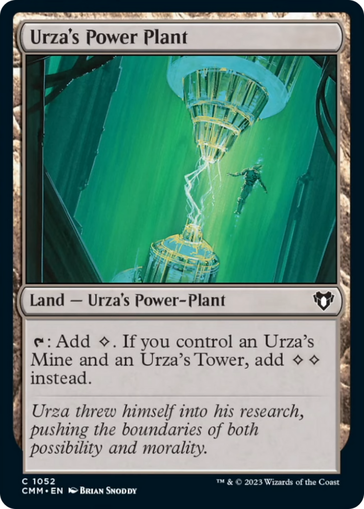 Urza's Power Plant [Commander Masters] | Dumpster Cat Games