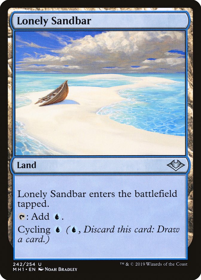 Lonely Sandbar [Modern Horizons] | Dumpster Cat Games