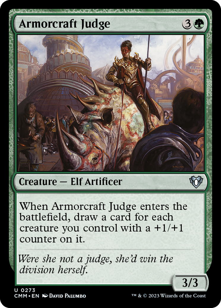 Armorcraft Judge [Commander Masters] | Dumpster Cat Games