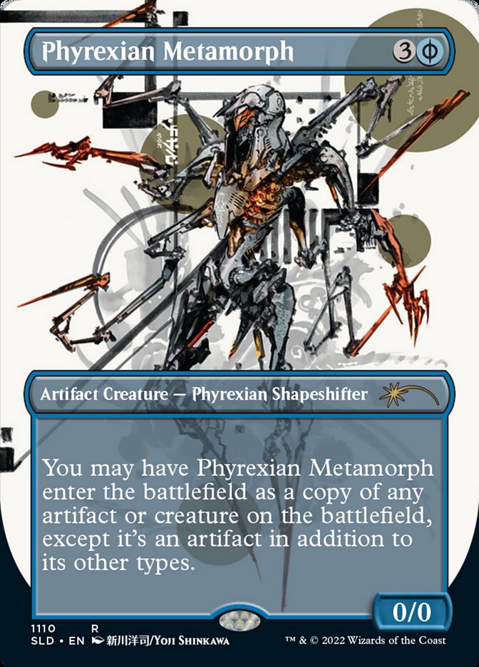 Phyrexian Metamorph (Borderless) [Secret Lair Drop Series] | Dumpster Cat Games