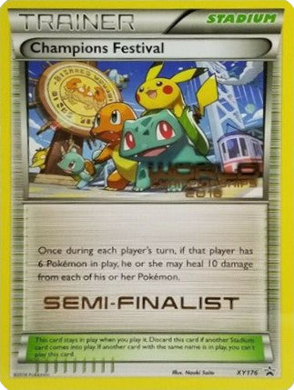 Champions Festival (XY176) (2016 Semi-Finalist) [XY: Black Star Promos] | Dumpster Cat Games