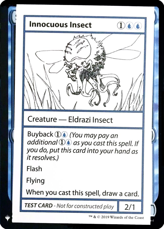 Innocuous Insect [Mystery Booster Playtest Cards] | Dumpster Cat Games