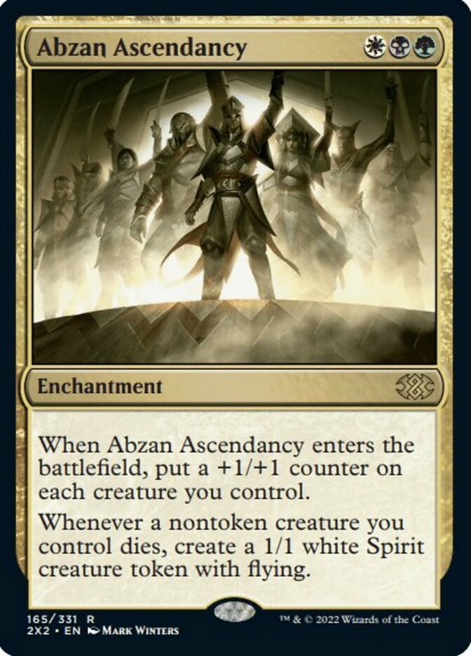 Abzan Ascendancy [Double Masters 2022] | Dumpster Cat Games