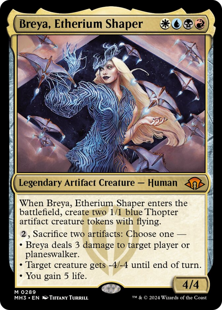 Breya, Etherium Shaper [Modern Horizons 3] | Dumpster Cat Games