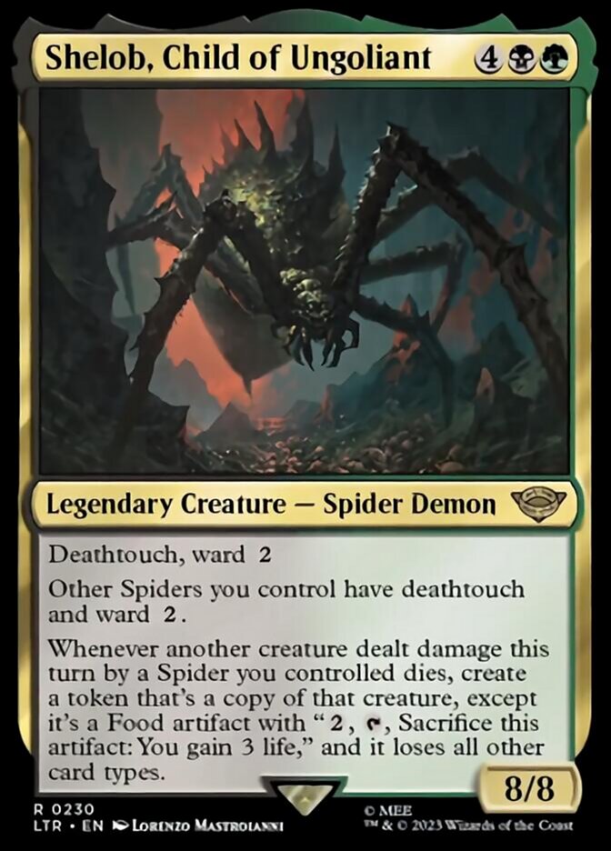 Shelob, Child of Ungoliant [The Lord of the Rings: Tales of Middle-Earth] | Dumpster Cat Games