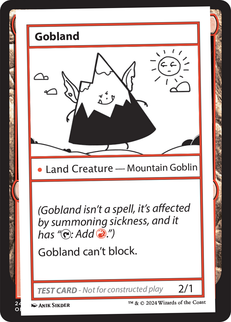 Gobland [Mystery Booster 2 Playtest Cards] | Dumpster Cat Games