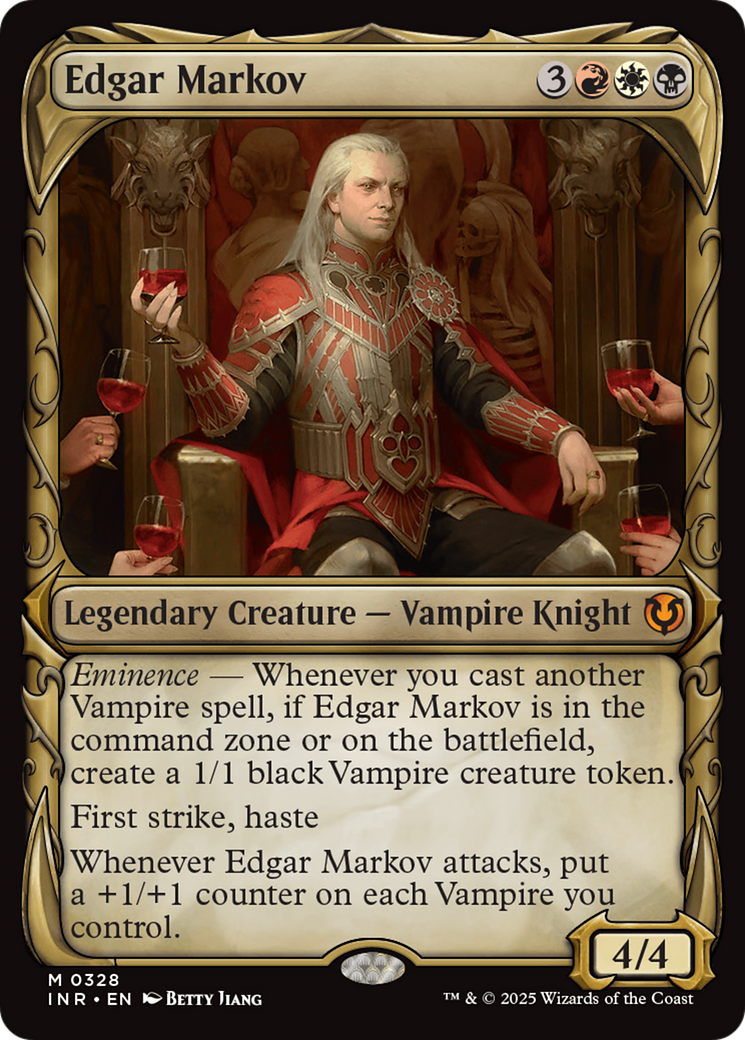 Edgar Markov (Showcase) [Innistrad Remastered] | Dumpster Cat Games