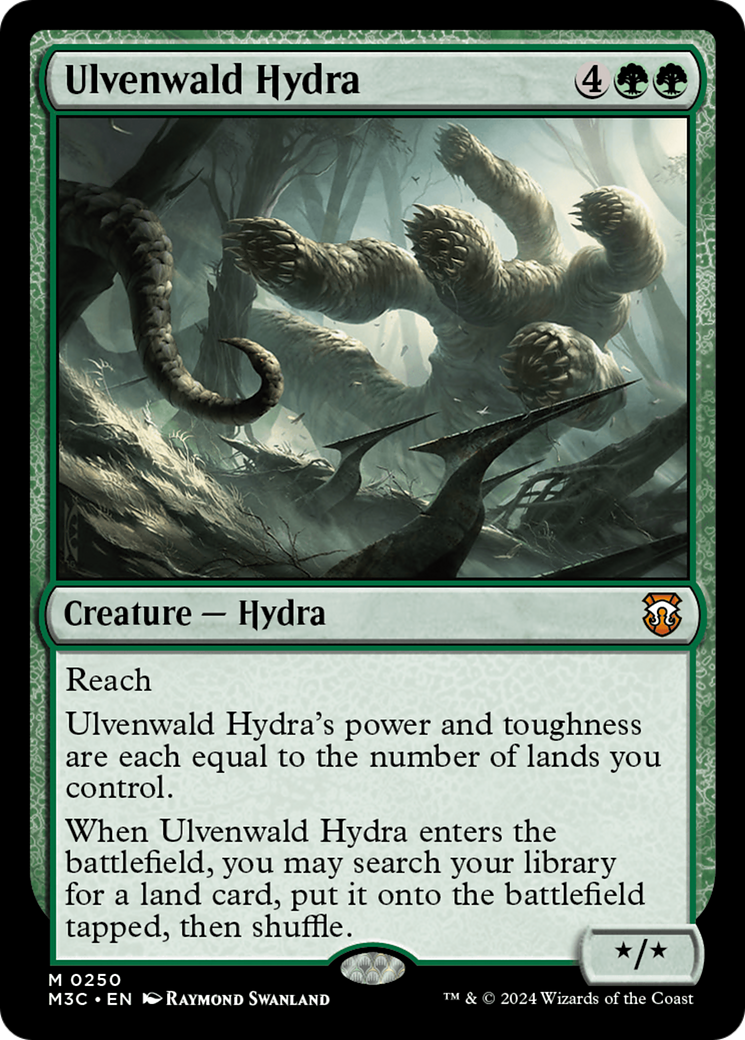 Ulvenwald Hydra (Ripple Foil) [Modern Horizons 3 Commander] | Dumpster Cat Games