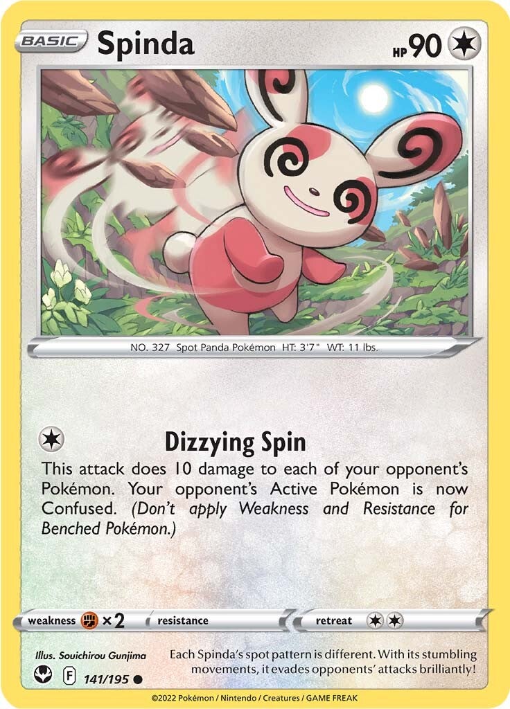 Spinda (141/195) [Sword & Shield: Silver Tempest] | Dumpster Cat Games