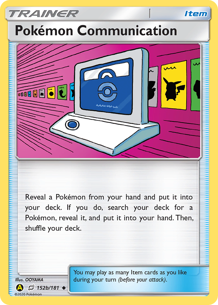 Pokemon Communication (152b/181) [Alternate Art Promos] | Dumpster Cat Games