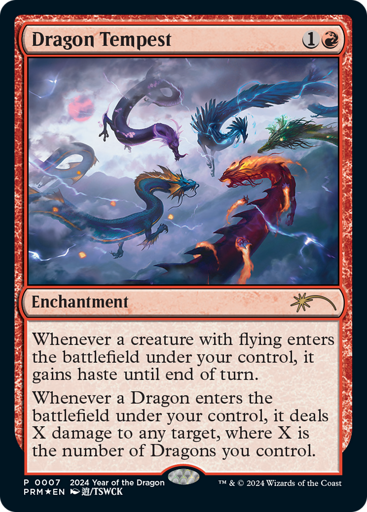 Dragon Tempest (Year of the Dragon 2024) [Standard Showdown Promos] | Dumpster Cat Games