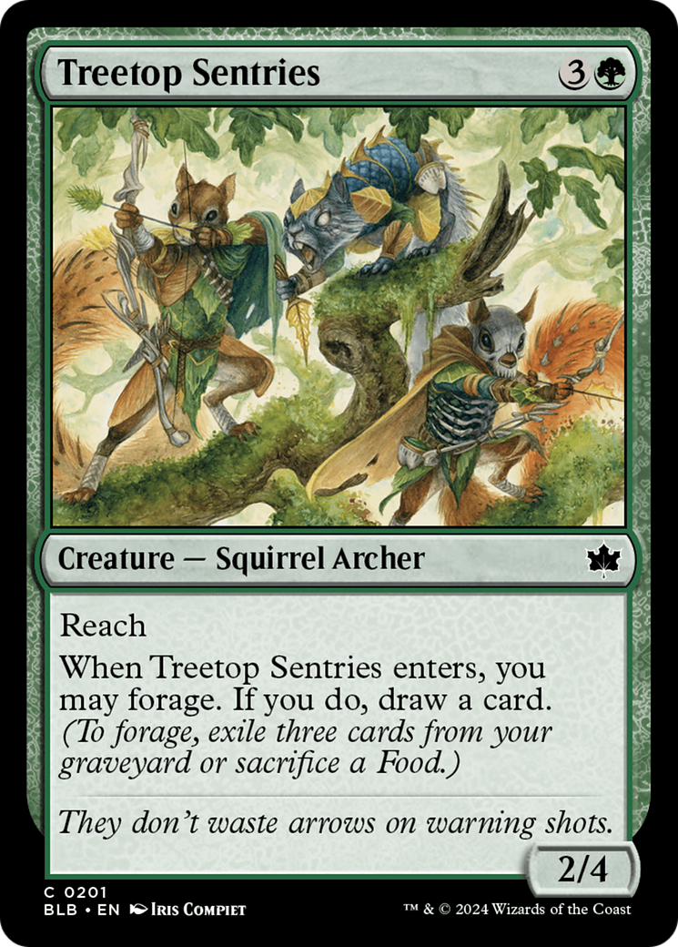 Treetop Sentries [Bloomburrow] | Dumpster Cat Games