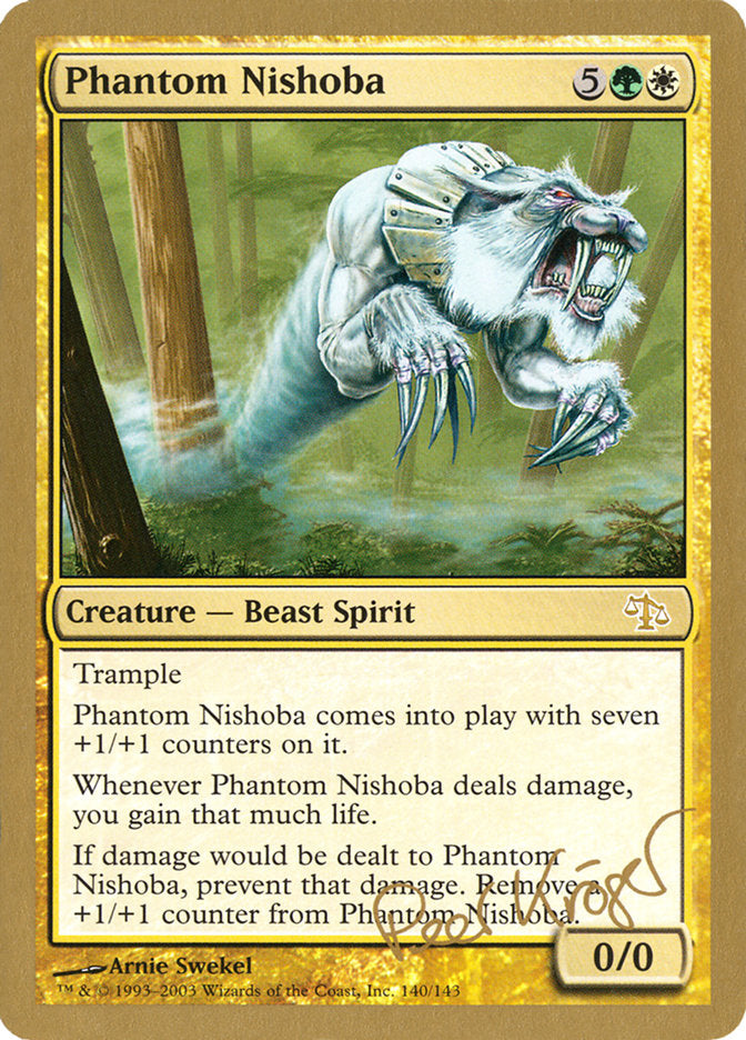 Phantom Nishoba (Peer Kroger) [World Championship Decks 2003] | Dumpster Cat Games